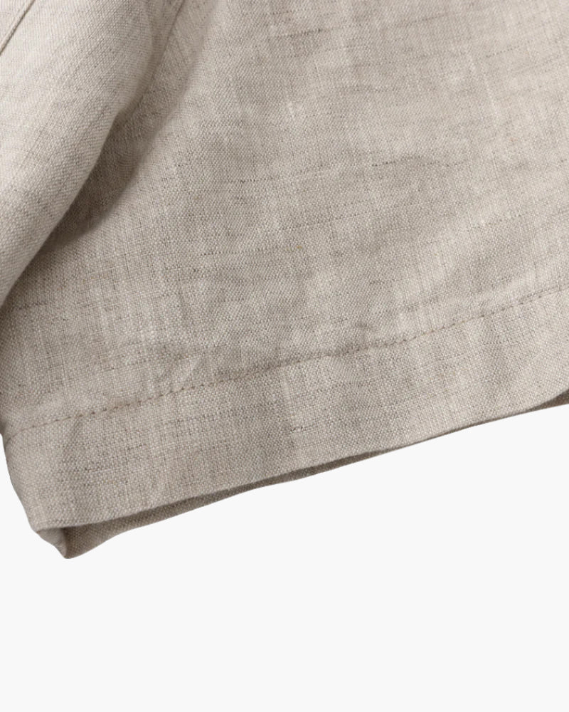 Mykonos Linen Short-Sleeve Shirt