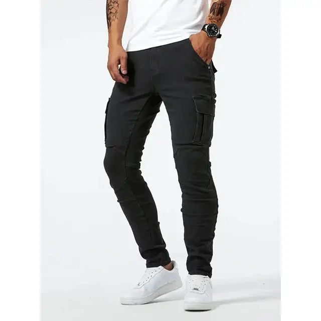 Belmont Denim Cargo Pants